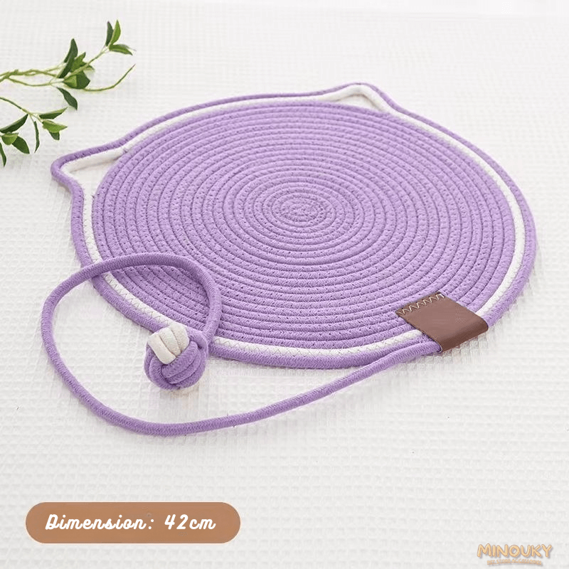 🎁 Tapis à Griffer Minouky™ - Le cadeau utile que les chats adorent