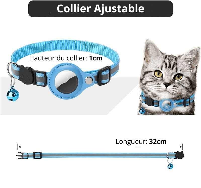 Collier Tracker pour Chat Minouky™