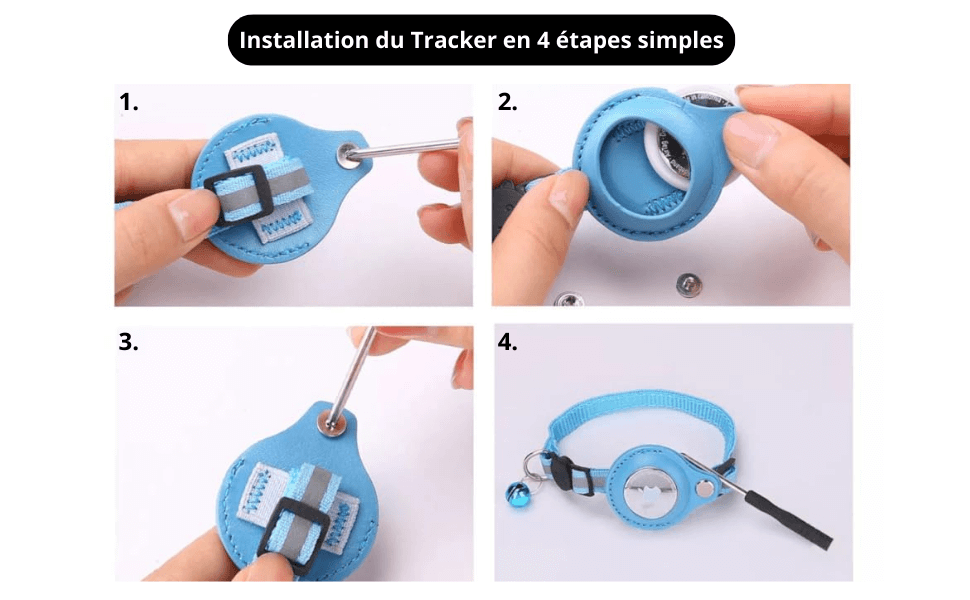 Collier Tracker pour Chat Minouky™