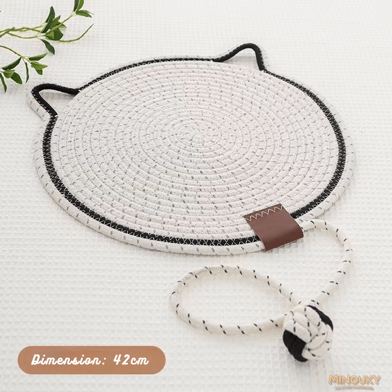 🎁 Tapis à Griffer Minouky™ - Le cadeau utile que les chats adorent
