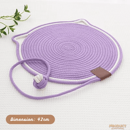 🎵 Pack Confort Minouky™ – Tapis à Griffer + Soni’Ball