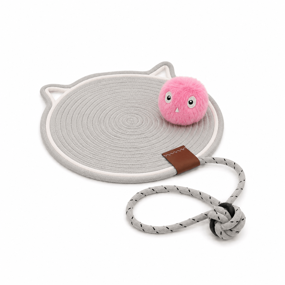 🎵 Pack Confort Minouky™ – Tapis à Griffer + Soni’Ball